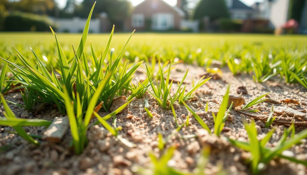 rasen sanden: wie lange nicht betreten