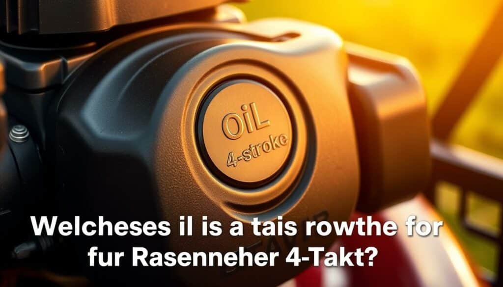 welches öl für rasenmäher 4-takt